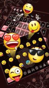 Rose Butterfly keyboard скриншот 3