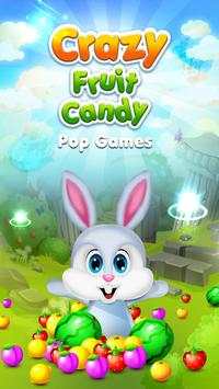 Crazy Fruit Candy Pop Games screenshot 5