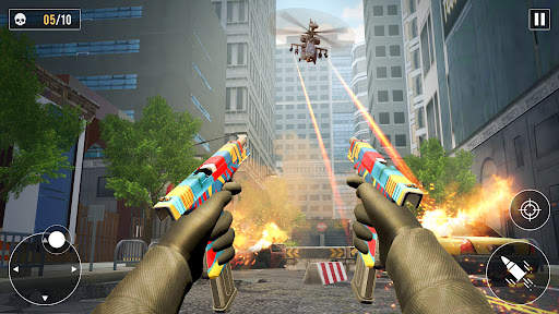 Modern Fps Commando Cover Fire: Free Shooter screenshot 6