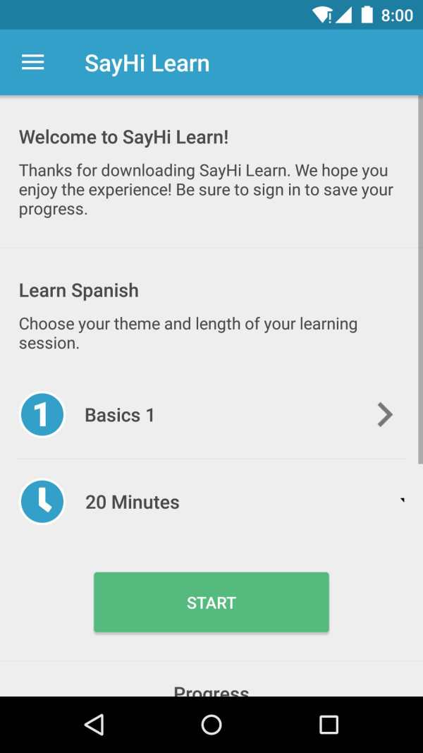 SayHi Learn - Learn to speak new languages screenshot 1