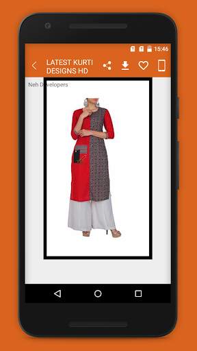 Latest Kurti Design Collection HD 2021 screenshot 5