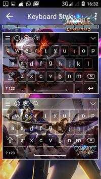 keyboard Mobile Legends MOBA Wallpaper keyboa 2018 screenshot 5