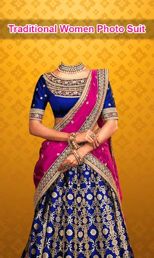 Traditional Women Photo Suit 1 تصوير الشاشة