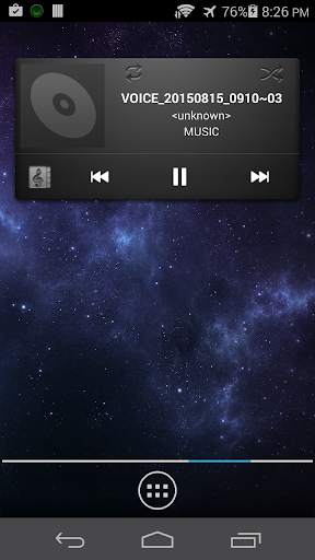 Stock Music Player with extras screenshot 1
