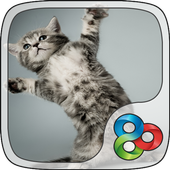 Cheery Kitty GO Launcher Theme icon