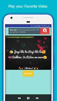 Sad Video Songs Status (Lyrical Videos) 2018 screenshot 2