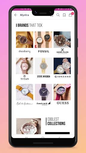 Women watch : Online shopping apps screenshot 1