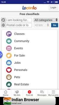 Free Classifieds Locanto Canada mix screenshot 1