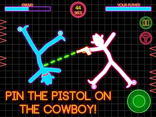 Stickman Fighting: 2 Player Funny Physics Games screenshot 5