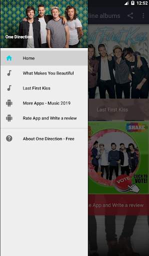 One Direction - Free offline albums 4 تصوير الشاشة