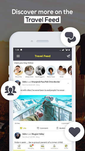 Travel Buddy:Social Travel App screenshot 1
