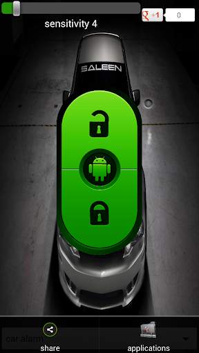 Car alarm security free screenshot 2