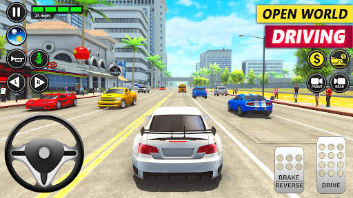 Car Driving Game - Open World screenshot 6