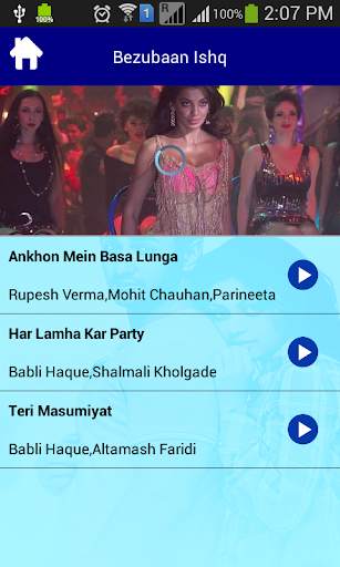 Bezubaan Ishq Movie Songs screenshot 4