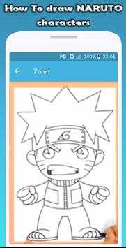 How To Draw Naruto Characters screenshot 2