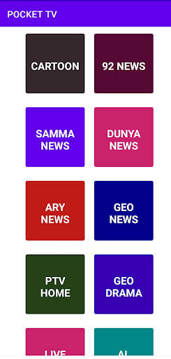 Pocket Tv - Live Tv Pakistan screenshot 2