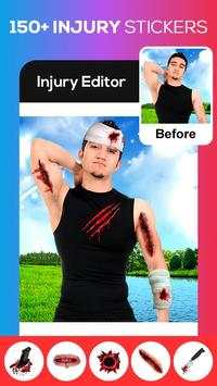 Injury Photo Editor 2019 screenshot 1