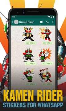 Kamen Rider Stickers for Whatsapp screenshot 7