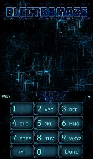 ElectroMaze Animated Keyboard   Live Wallpaper screenshot 5