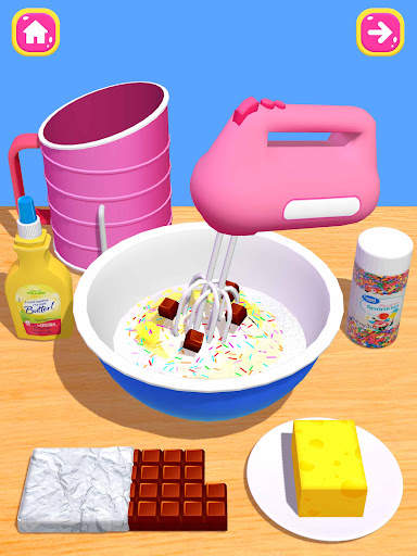 Cake Games: DIY Food Games 3D screenshot 2