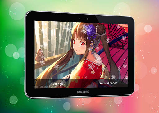 Beautiful Anime Live Wallpaper screenshot 9