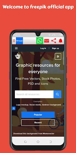 Freepik App 2 تصوير الشاشة