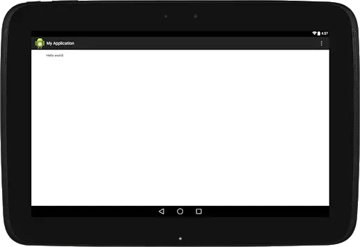 Hello World APK 3 تصوير الشاشة