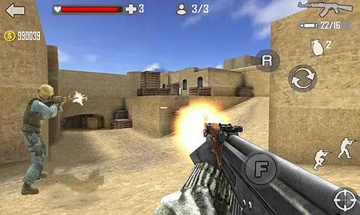 Bắn Strike lửa chiến tranh screenshot 1