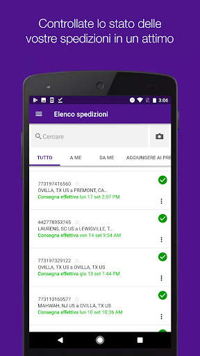 FedEx Mobile screenshot 2