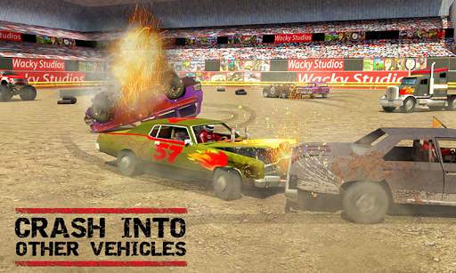 Real Car Demolition Derby Race screenshot 3