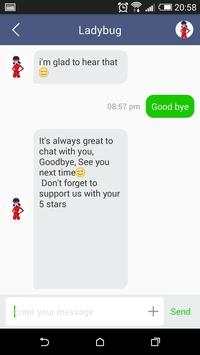 Chat Messenger With Ladybug screenshot 5