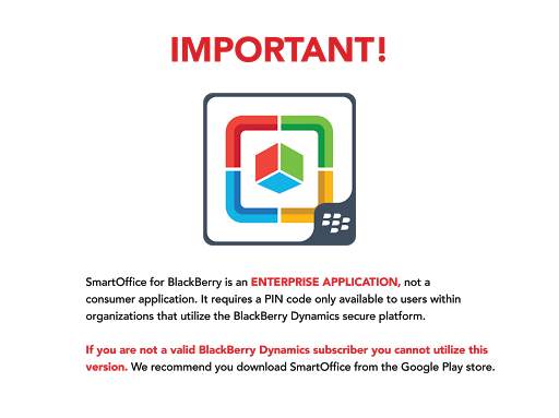 Smart Office for BlackBerry screenshot 9