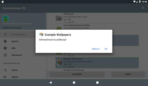 Menedżer aplikacji systemu screenshot 11
