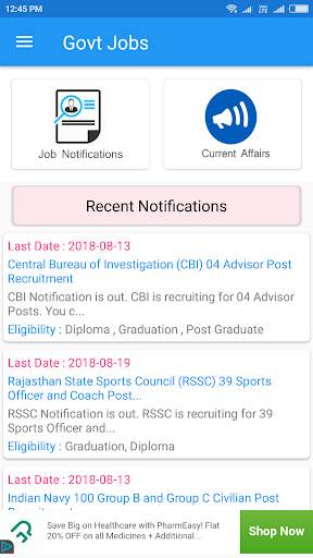 Employment News App - Govt Job Alerts screenshot 1