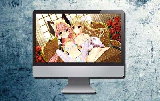 Hot Anime Girl Wallpaper HD screenshot 2