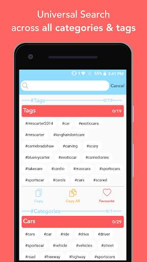 Hashtags - for likes for Instagram screenshot 3