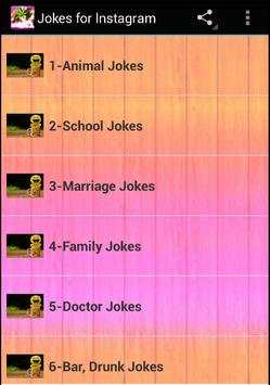 Jokes for Instagram screenshot 1