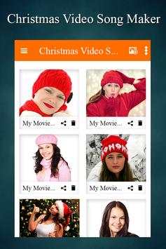 Christmas Video Song Maker screenshot 1