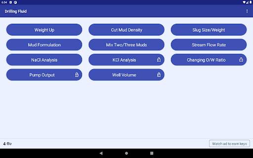 Drilling Fluids App screenshot 1