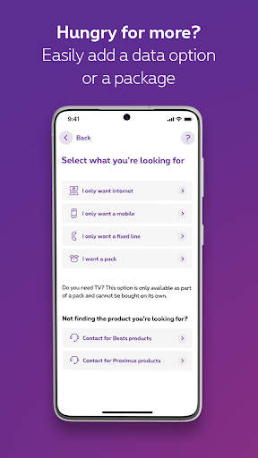 MyProximus screenshot 3