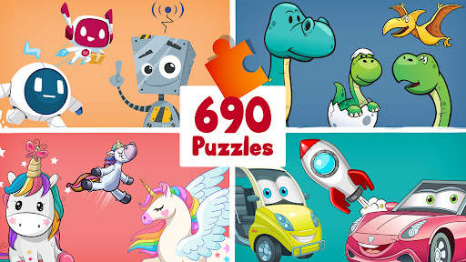 690 Puzzles for preschool kids screenshot 1