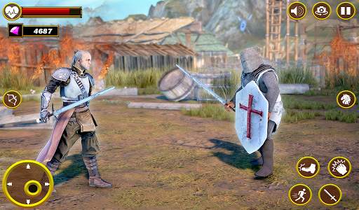 Osman Sword Warrior - Best Sword Fighting Game screenshot 2