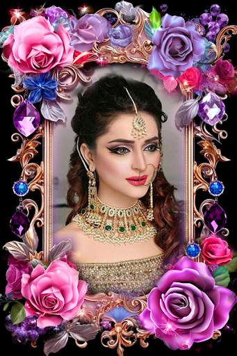 Lovely flower photo frame screenshot 2