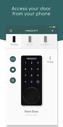 Newport: Smart Lock App screenshot 2