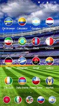 Soccer 2016 theme screenshot 2