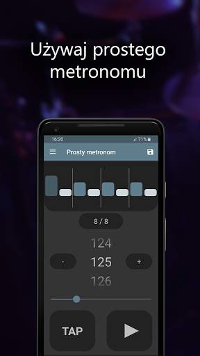 Camtronome - metronom i kamera screenshot 1