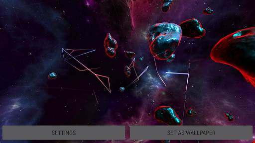 Sci_Fi Particle Plexus 3D Live Wallpaper screenshot 9