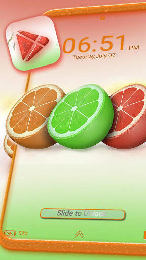 Colorful Lemon Launcher Theme screenshot 3