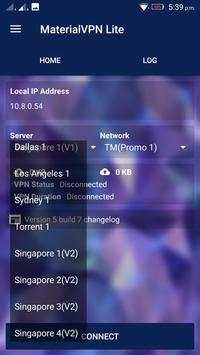 Material VPN Lite v1.0 screenshot 3