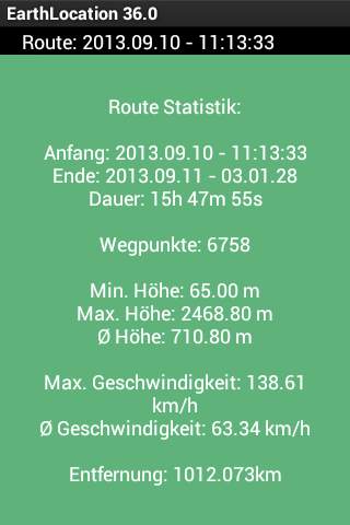 GPS Tracker EarthLocation Info screenshot 5